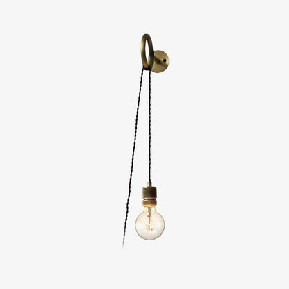 Copper Loop Wall Sconce – Minimalist Design