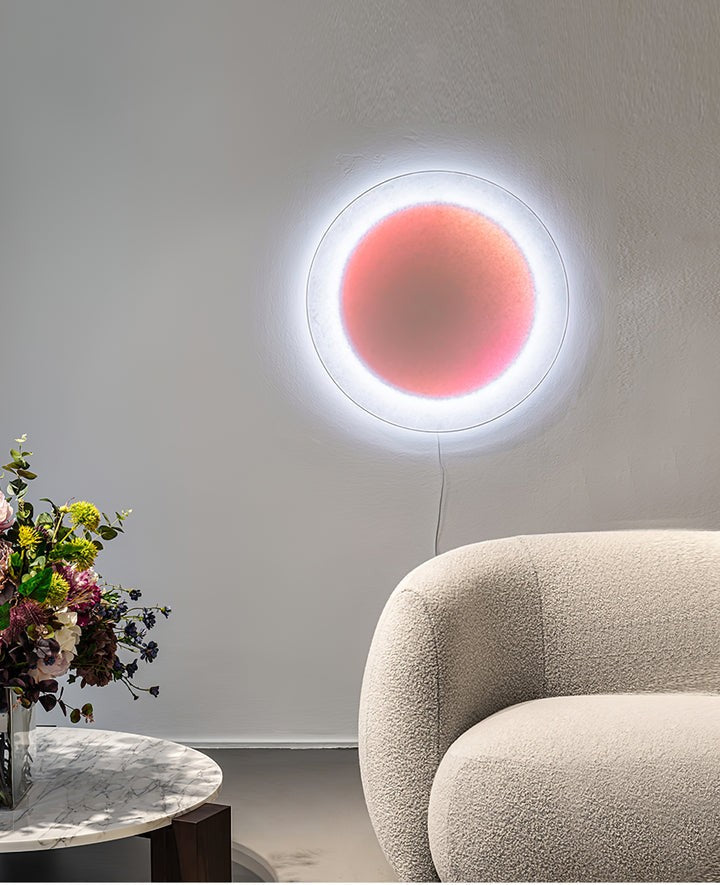 Cozy LED Plug-In Wall Sconce with Adjustable Warmth