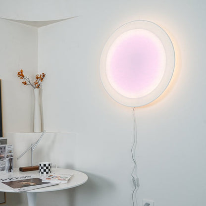 Cozy LED Plug-In Wall Sconce with Adjustable Warmth