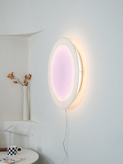 Cozy LED Plug-In Wall Sconce with Adjustable Warmth