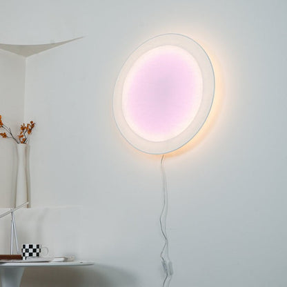 Cozy LED Plug-In Wall Sconce with Adjustable Warmth
