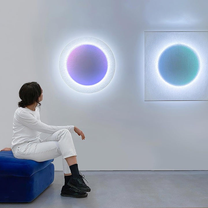 Cozy LED Plug-In Wall Sconce with Adjustable Warmth