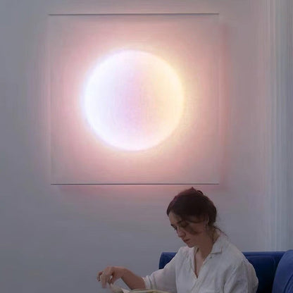 Cozy LED Plug-In Wall Sconce with Adjustable Warmth