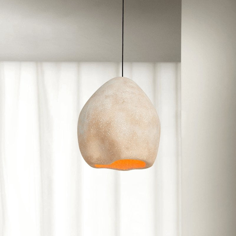 Creamy White Contemporary Pendant Light Fixture