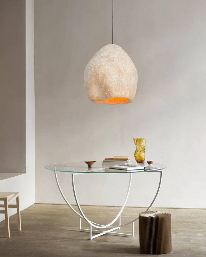 Creamy White Contemporary Pendant Light Fixture
