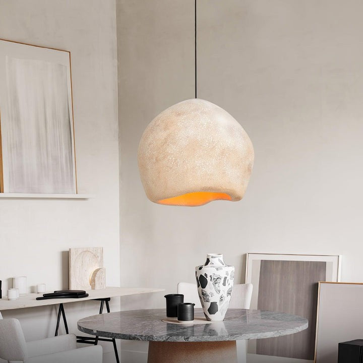 Creamy White Contemporary Pendant Light Fixture
