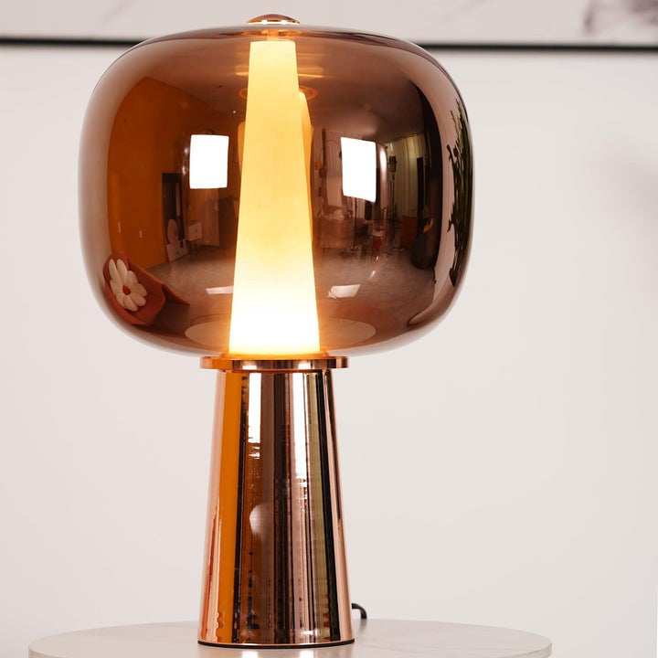 Dusk Dawn Conical LED Table Lamp