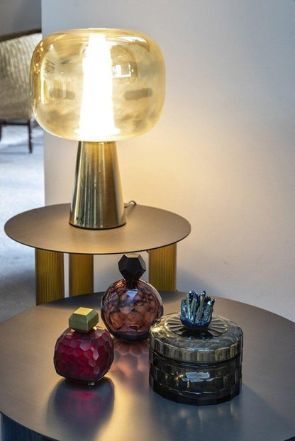 Dusk Dawn Conical LED Table Lamp