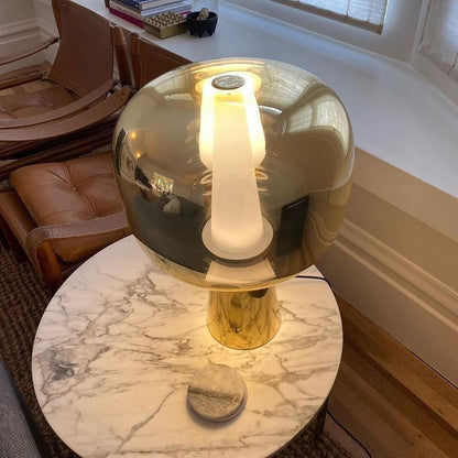 Dusk Dawn Conical LED Table Lamp