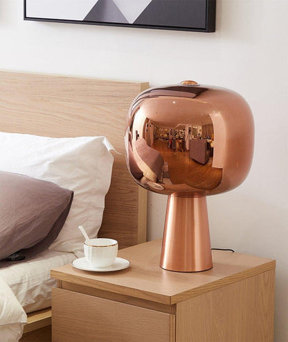 Dusk Dawn Conical LED Table Lamp
