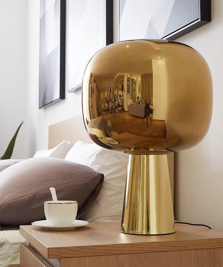 Dusk Dawn Conical LED Table Lamp