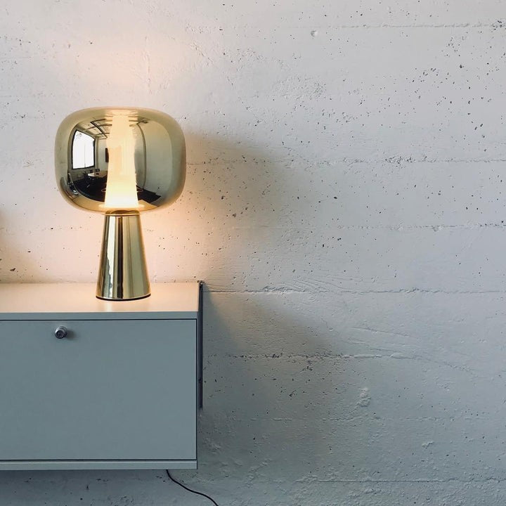 Dusk Dawn Conical LED Table Lamp