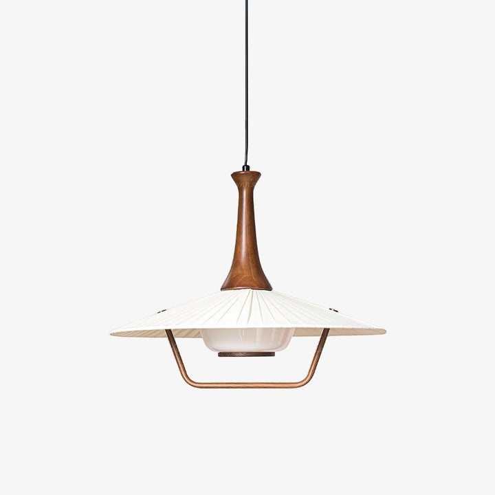Eikon Pleated Fabric Shade Pendant Light