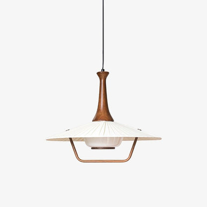 Eikon Pleated Fabric Shade Pendant Light