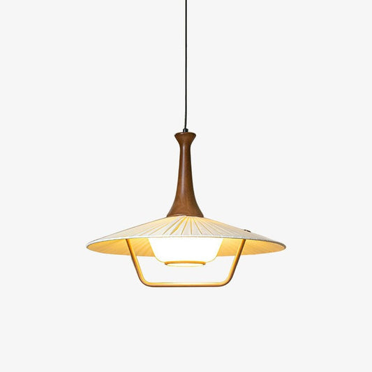 Eikon Pleated Fabric Shade Pendant Light