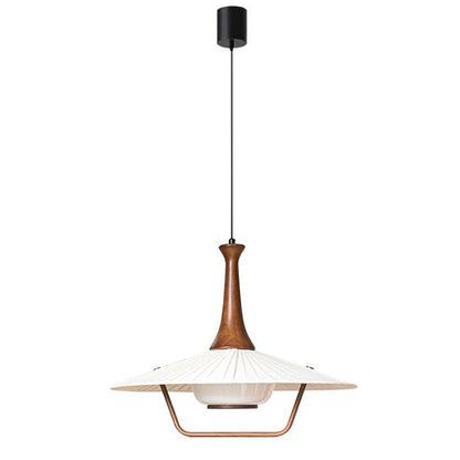 Eikon Pleated Fabric Shade Pendant Light
