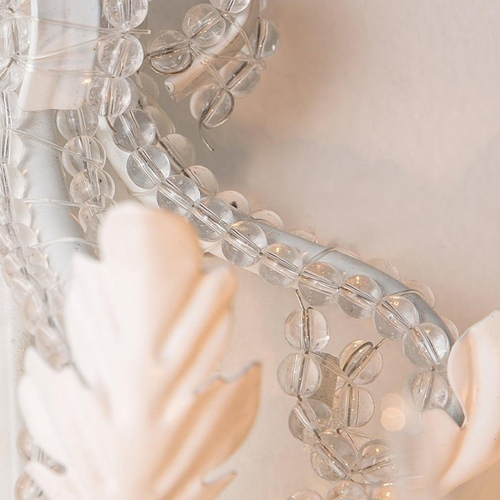 Elegant Crystal Candle Wall Sconce Lamp