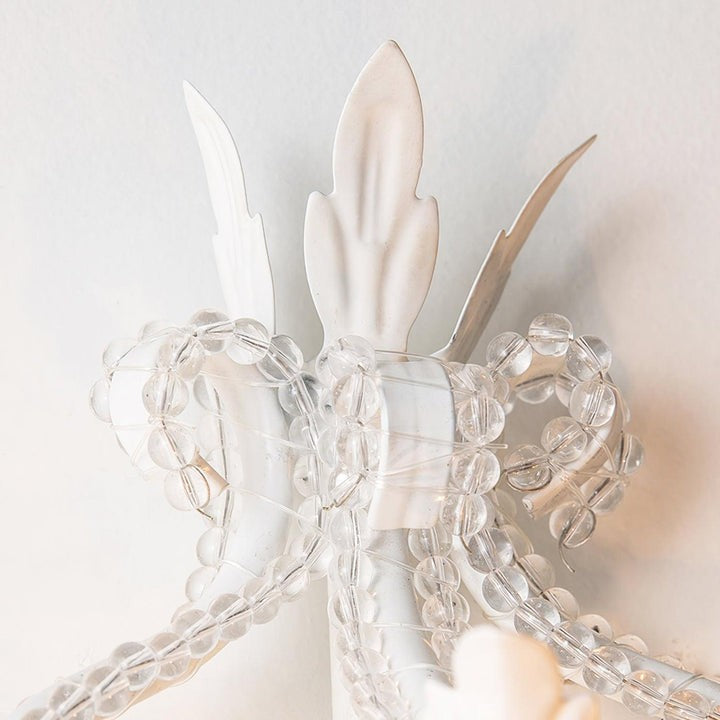 Elegant Crystal Candle Wall Sconce Lamp