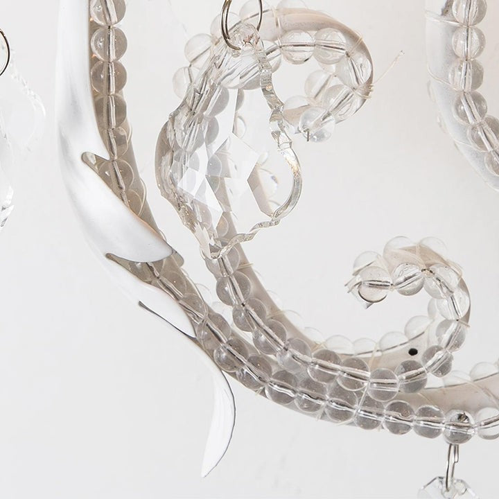 Elegant Crystal Candle Wall Sconce Lamp