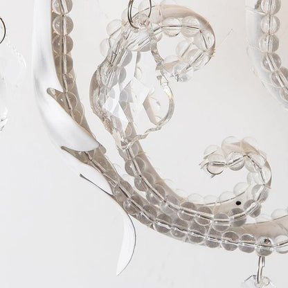 Elegant Crystal Candle Wall Sconce Lamp
