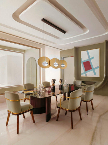 Eye in the Sky Geometric LED Pendant Light