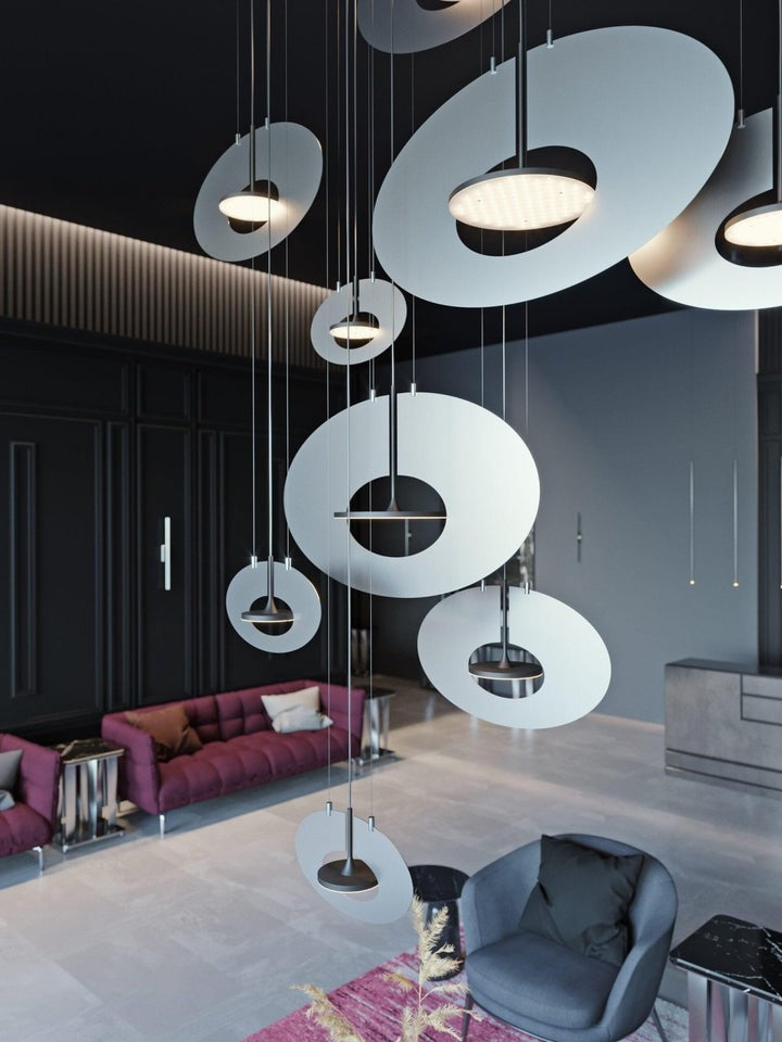 Eye in the Sky Geometric LED Pendant Light