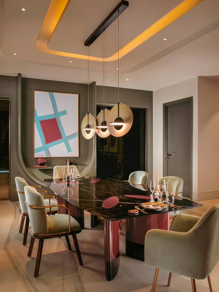 Eye in the Sky Geometric LED Pendant Light