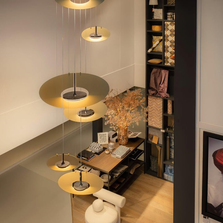 Eye in the Sky Geometric LED Pendant Light