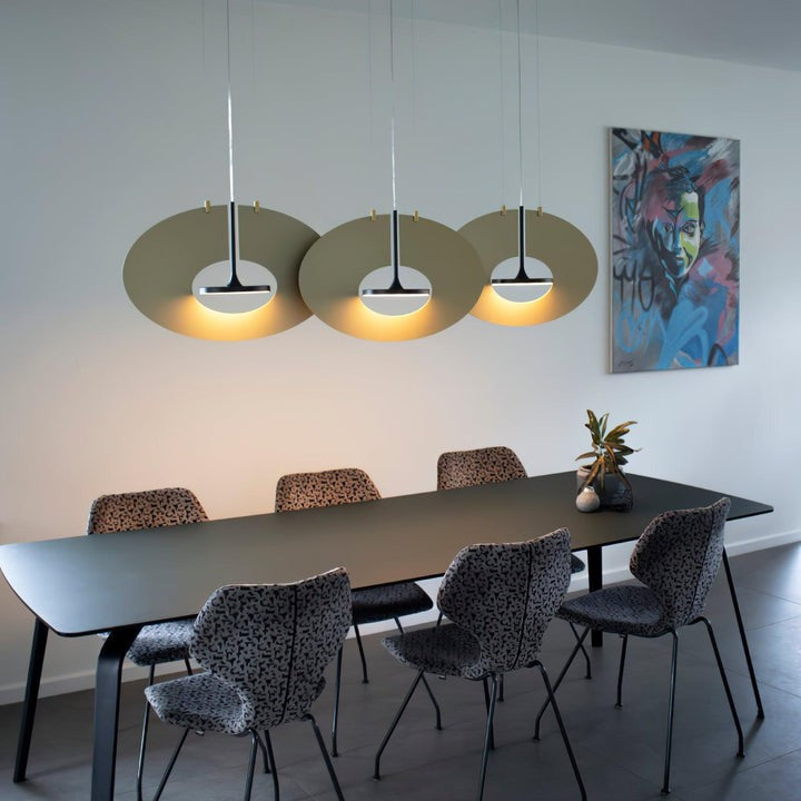 Eye in the Sky Geometric LED Pendant Light