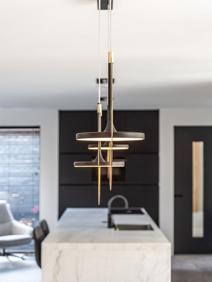 Eye in the Sky Geometric LED Pendant Light