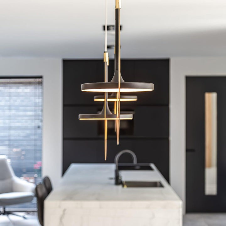 Eye in the Sky Geometric LED Pendant Light