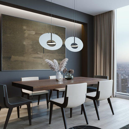 Eye in the Sky Geometric LED Pendant Light