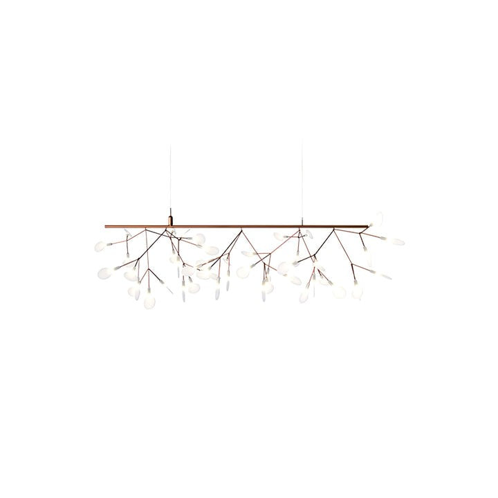 Firefly LED Branch Chandelier - Rose Gold Finish