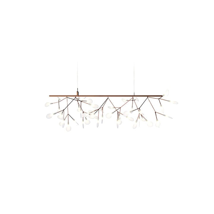 Firefly LED Branch Chandelier - Rose Gold Finish
