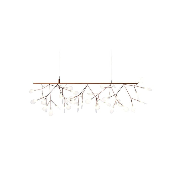Firefly LED Branch Chandelier - Rose Gold Finish