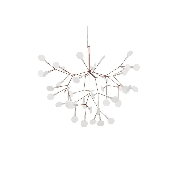 Firefly LED Branch Chandelier - Rose Gold Finish