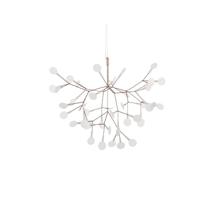 Firefly LED Branch Chandelier - Rose Gold Finish