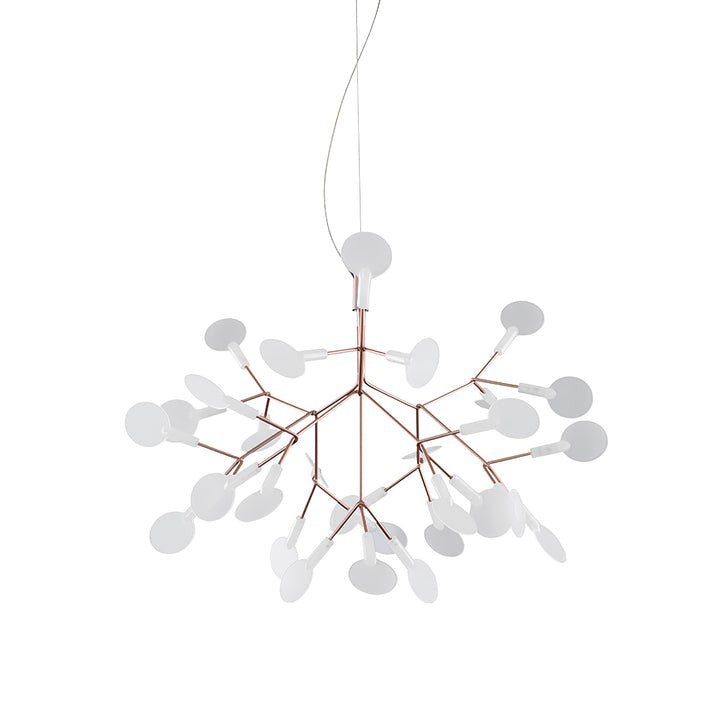 Firefly LED Branch Chandelier - Rose Gold Finish