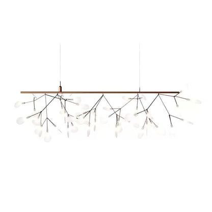 Firefly LED Branch Chandelier - Rose Gold Finish
