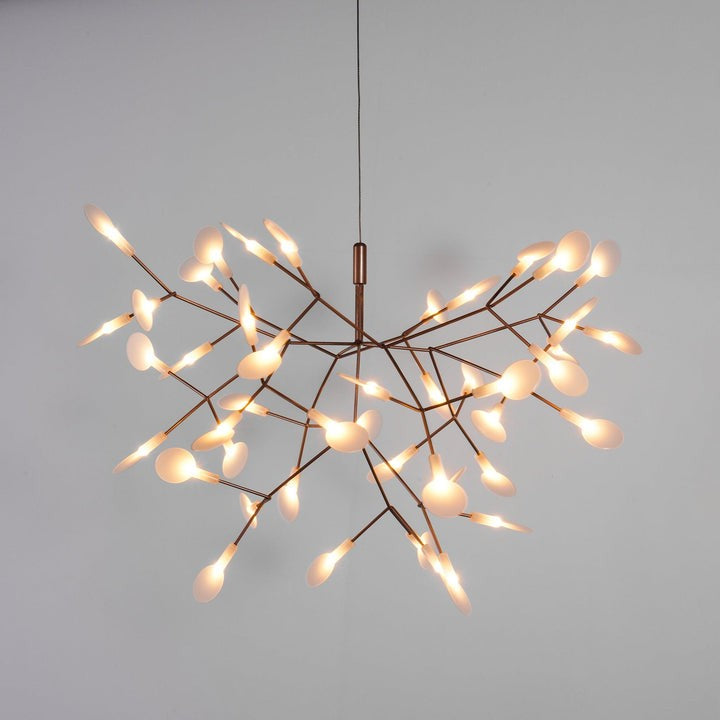 Firefly LED Branch Chandelier - Rose Gold Finish