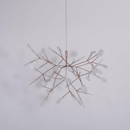 Firefly LED Branch Chandelier - Rose Gold Finish