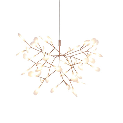 Firefly LED Branch Chandelier - Rose Gold Finish