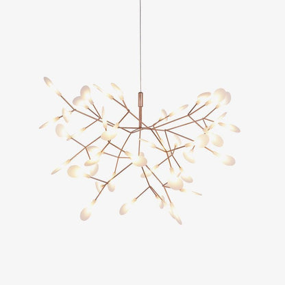 Firefly LED Branch Chandelier - Rose Gold Finish