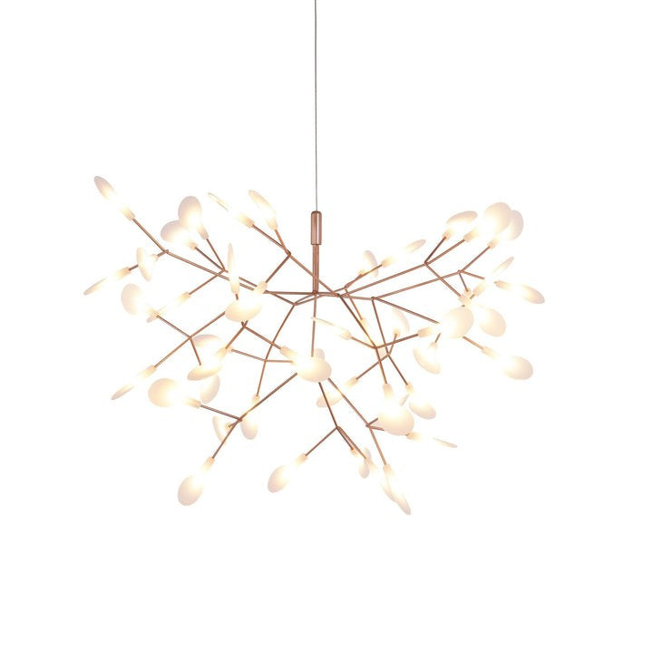 Firefly LED Branch Chandelier - Rose Gold Finish