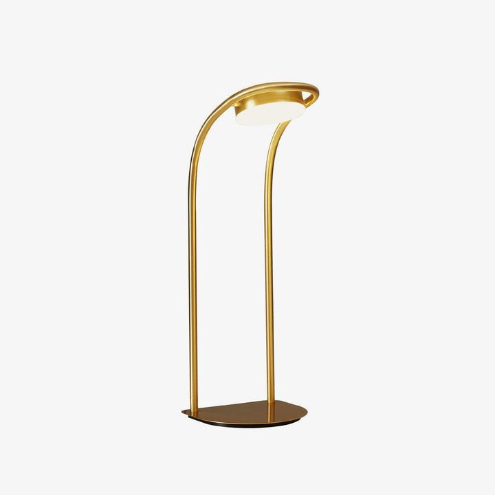 Floating Orb LED Table Lamp – Modern Art Deco Accent Light