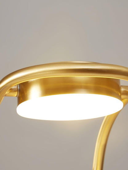 Floating Orb LED Table Lamp – Modern Art Deco Accent Light
