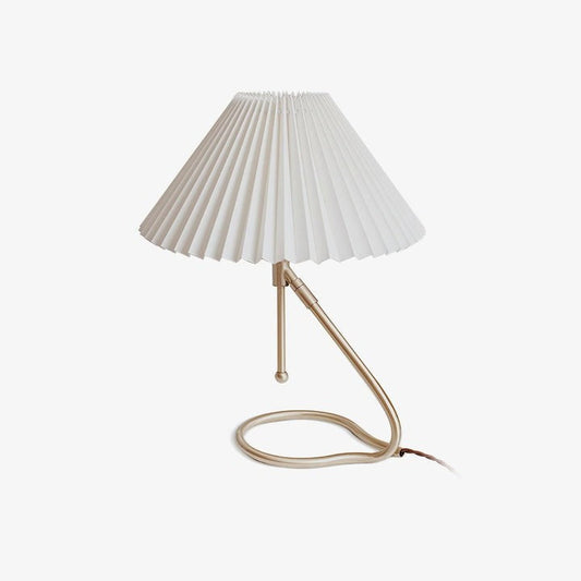 Floating Pleated Shade LED Table Lamp