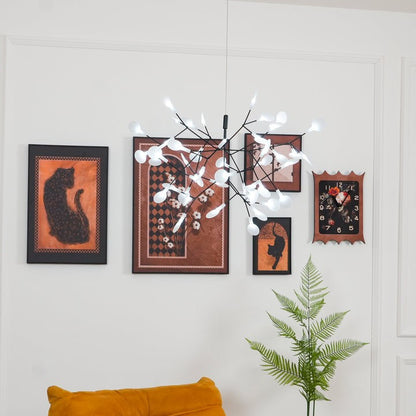 Flowerburst LED Pendant Chandelier – Modern Acrylic Ceiling Light