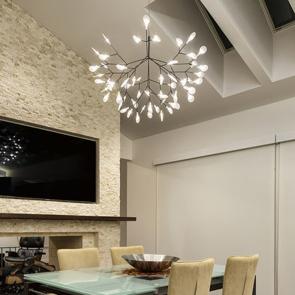 Flowerburst LED Pendant Chandelier – Modern Acrylic Ceiling Light