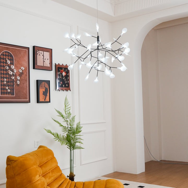 Flowerburst LED Pendant Chandelier – Modern Acrylic Ceiling Light